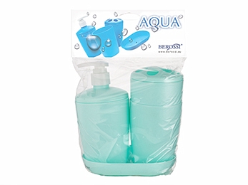 Ensemble d'accessoires pour la salle de bain Aqua